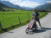 Inline v Tauernskch Alpch - zde pouze s moskitirou